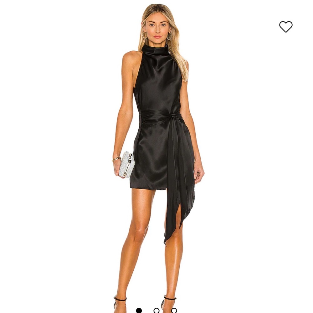 Amanda Uprichard Black Mini Dress
